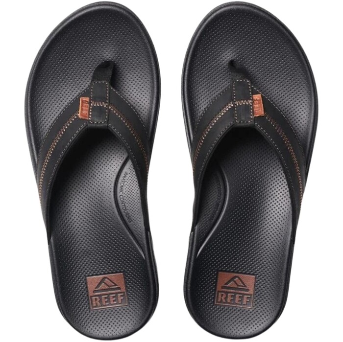 2024 Reef Hombres Sandalias Cushion Phantom 2.0 CJ4351 - Black / Coffee